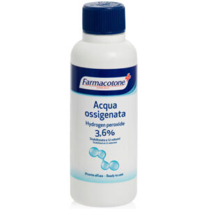 FARMACOTONE Acqua Ossigenata diluita al 3,6 % Stabilizzata a 12 vol. 250 ml