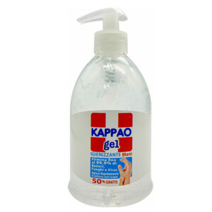 KAPPAO GEL IGIENIZZANTE MANI Elimina Batteri funghi e Virus 1 Litro
