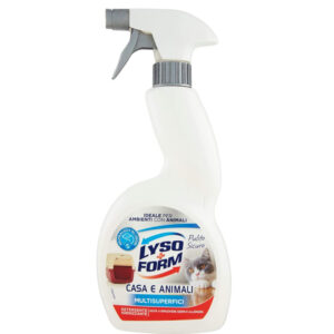 Lysoform Casa e Animali Multisuperfici Detergente Igienizzante spray 450ml