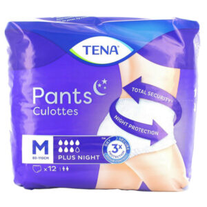 TENA PANTS CULOTTES PLUS NIGHT mutandine assorbenti taglia M Medium