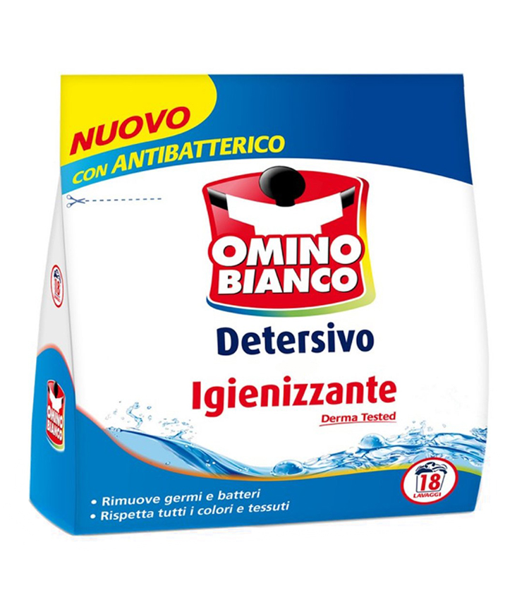OMINO BIANCO Detersivo Igienizzante Rimuove Germi e Batteri 18 lavaggi