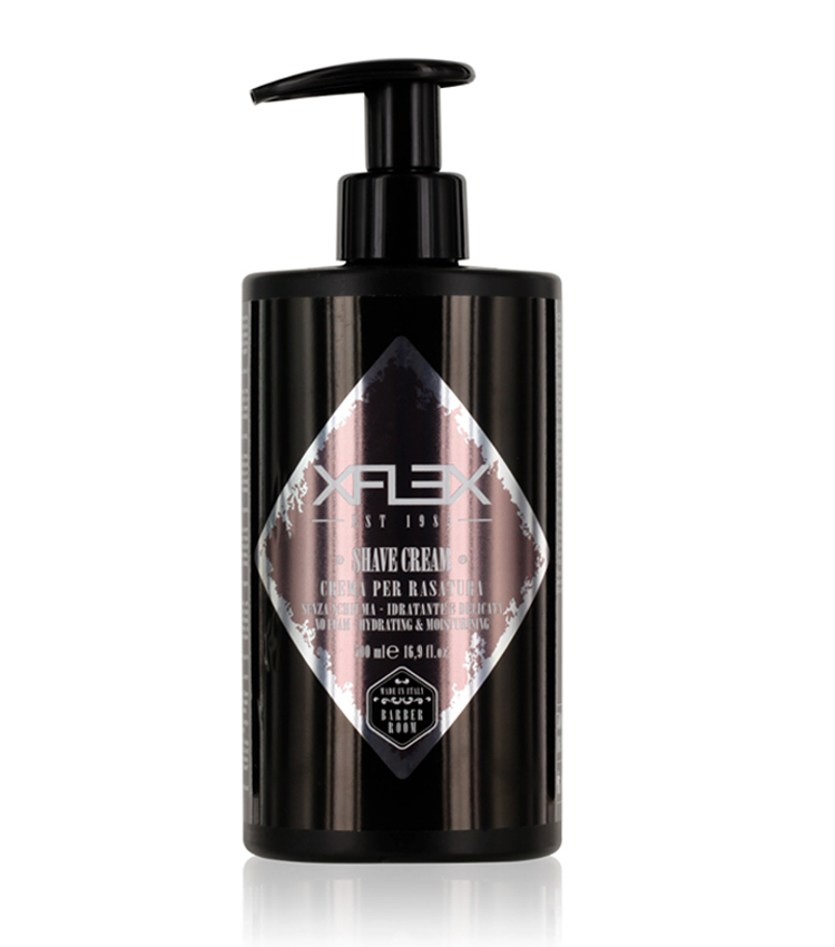 EDELSTEIN XFLEX SHAVE CREAM Crema per Rasatura 500ml