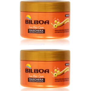 Stock 2 pz BILBOA Sun Hair Care Maschera Ristrutturante 250ml
