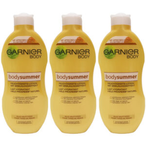 Stock 3 pezzi Garnier Body summer latte idratante abbronzatura naurale progressiva 250ml