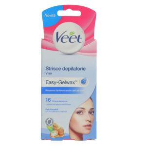 VEET STRISCE DEPILATORIE VISO pelli sensibili - 16 pz
