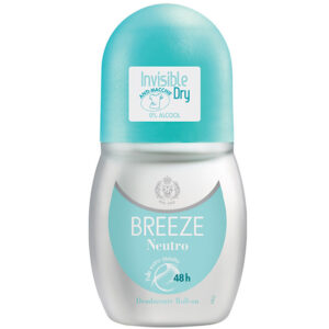 BREEZE NEUTRO Deodorante ROLL-ON Invisible Dry Anti macchie 50ml