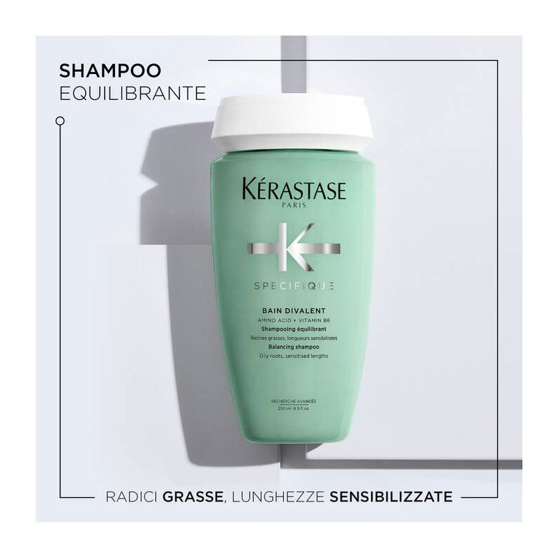 KÉRASTASE SPECIFIQUE Bain Divalent shampoo capelli radici grasse 250ml - immagine 2