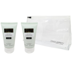 STOCK SET 2 pezzi DSQUARED² POTION BODY WASH For Woman 100ml + Pochette Trasparente