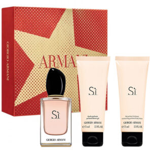 Cofanetto donna SI GIORGIO ARMANI edp 50ml + latte corpo profumato 75ml + shower gel 75ml