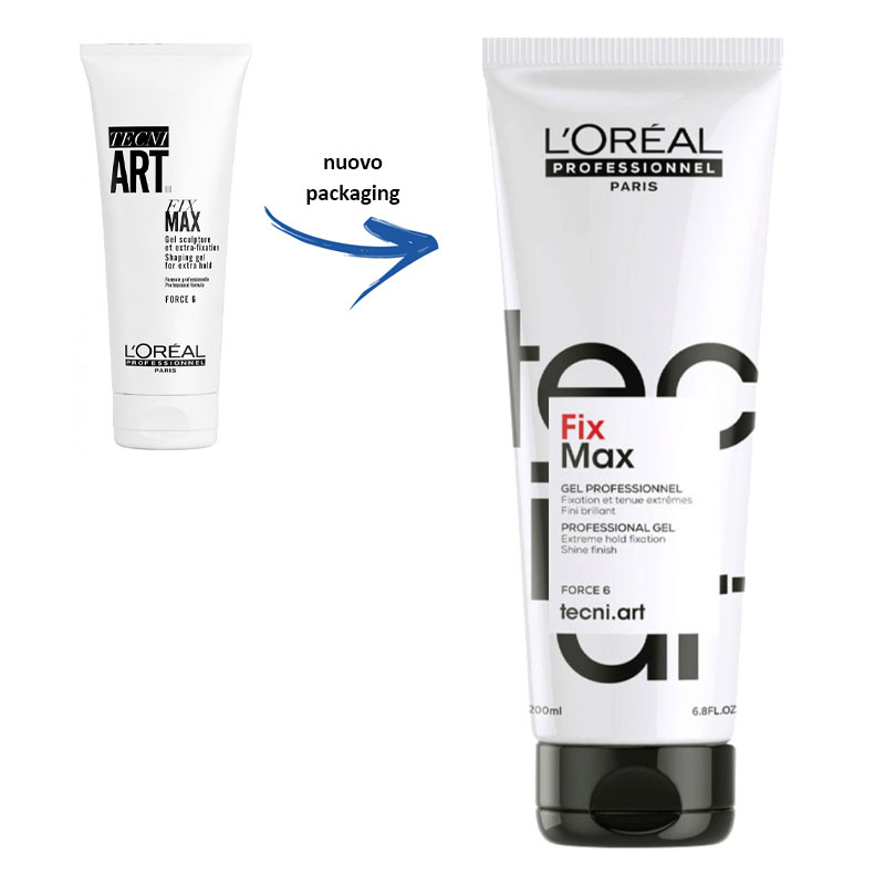 L'ORÉAL PROFESSIONNEL FIX MAX Gel styling professionale force 6 200ml - immagine 2