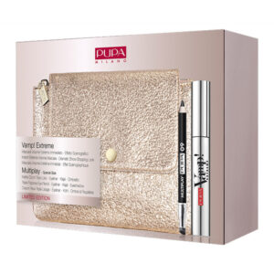 Cofanetto donna PUPA Vamp Extreme mascara occhi + Multiplay matita occhi + pochette