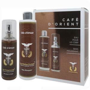 Cofanetto regalo Les Perles d'Orient Cafè D'Orient Eau per le corps 115ml + Bain Mousant 250ml