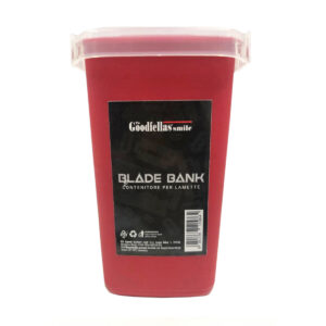 BLADE BANK Contenitore per raccolta lamette usate
