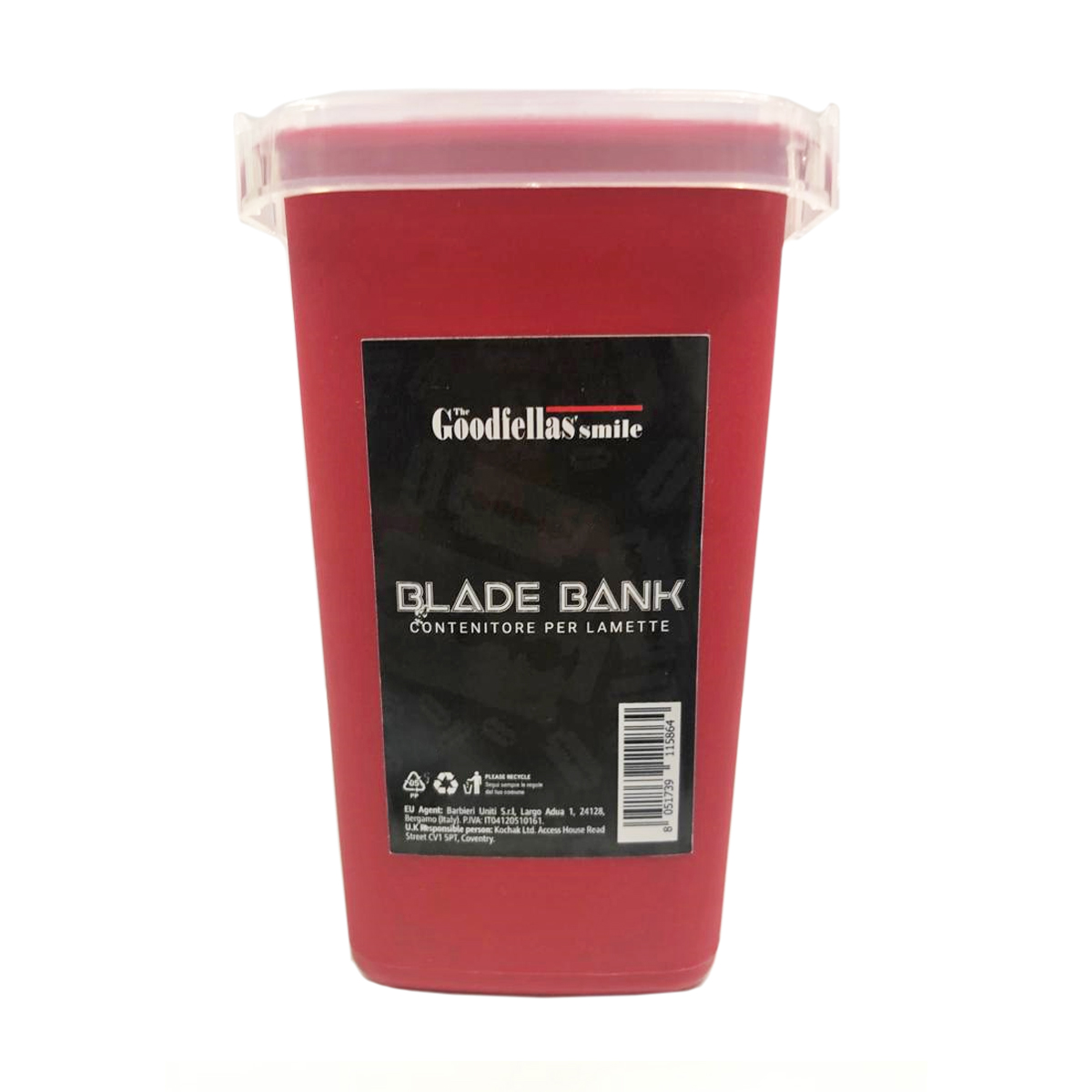 BLADE BANK Contenitore per raccolta lamette usate