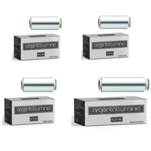 ARGENTALLUMINIO Rotolo in Alluminio 14 micron con Astuccio