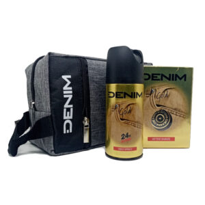COFANETTO DENIM GOLD UOMO BAG + AFTER SHAVE 100ML + DEO SPRAY 150ML