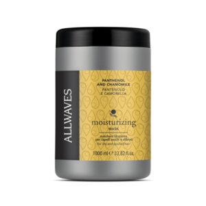 ALLWAVES maschera MOISTURIZING Idratante per capelli secchi e sfibrati Pantenolo e Camomilla1000ml
