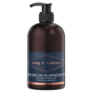 King C Gillette Detergente barba e viso