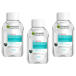 Stock 3pz GARNIER Pure Active Gel IGIENIZZANTE Mani 100ml