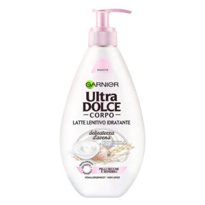 GARNIER ULTRA DOLCE Corpo Latte LENITIVO IDRATANTE crema d'avena e latte di mandorla bianca 250ml