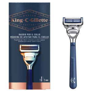 KING C GILLETTE Rasoio per collo e guance