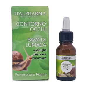 ITALPHARMA contorno occhi BAVA DI LUMACA prevenzione rughe borse occhiaie 15ml