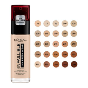 L'OREAL INFAILLIBLE 24h FRESH WEAR Fondotinta liquido 30ml