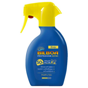 BILBOA Protezione Bimbi SPF50+ Molto alta ANTI SABBIA, RESISTENTE ALL'ACQUA 250ml