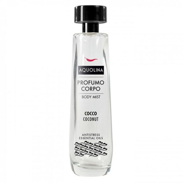 AQUOLINA Acqua profumata corpo COCCO con olio essenziale antistress 100ml -  Profumeria Online