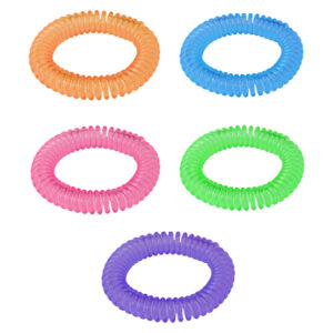 SETABLU Braccialetto in gomma profumata alla Citronella anti-zanzare e insetti