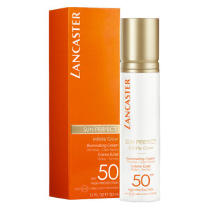 LANCASTER Sun Perfect Infinite Glow CREMA ILLUMINANTE viso rughe e macchie scure SPF50 protezione alta 50ml