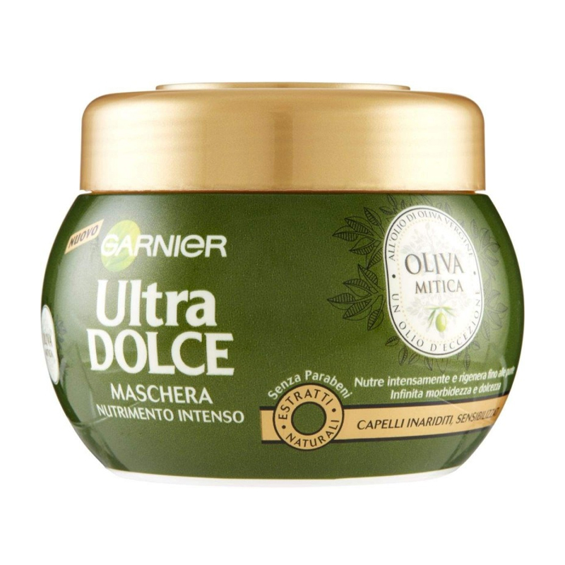 GARNIER ULTRA DOLCE Maschera nutrimento intenso per capelli inariditi e sensibilizzati 300ml