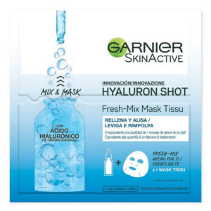 GARNIER skin active MASCHERA viso HYALURON SHOT leviga e rimpolpa 33g