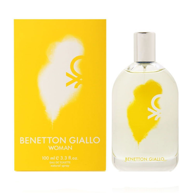 BENETTON GIALLO woman edt donna 100ml