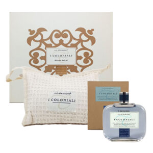 Cofanetto unisex ATKINSONS I COLONIALI Acqua aromatica corpo allo Yuzu Giapponese 150ml + borsello