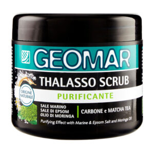 GEOMAR thalasso scrub PURIFICANTE carbone e matcha tea 600g