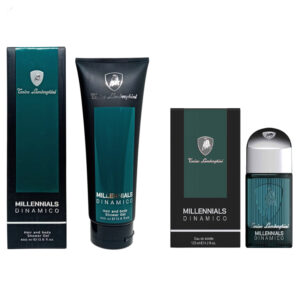 TONINO LAMBORGHINI Millennials Dinamico hair and body shower gel 400ml + edt uomo 125ml