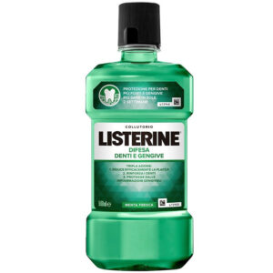 LISTERINE Collutorio DIFESA DENTI E GENGIVE menta fresca 500ml