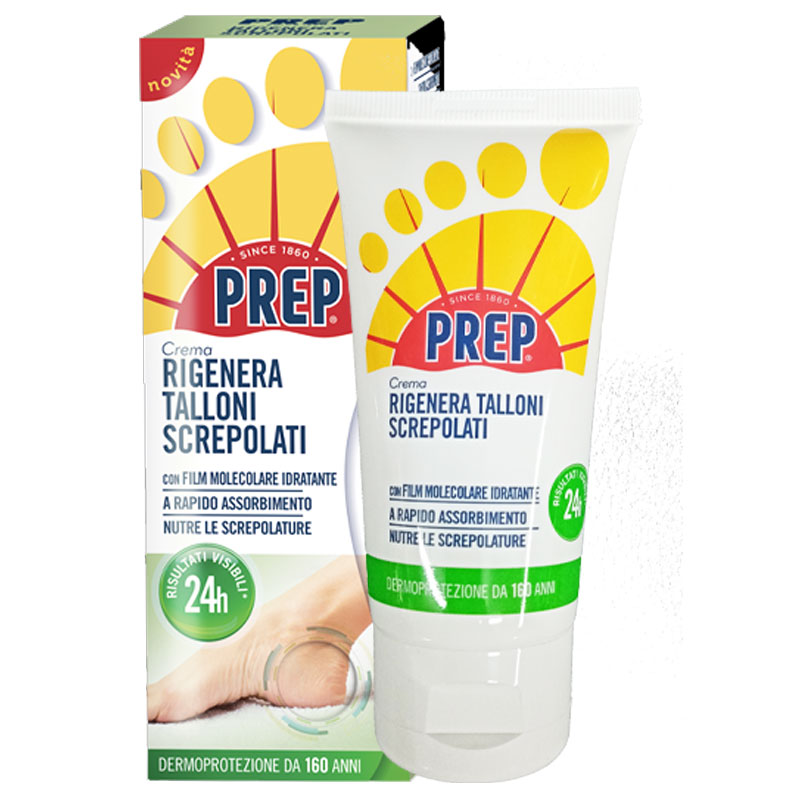 PREP crema rigenera talloni screpolati dal rapido assorbimento 75ml