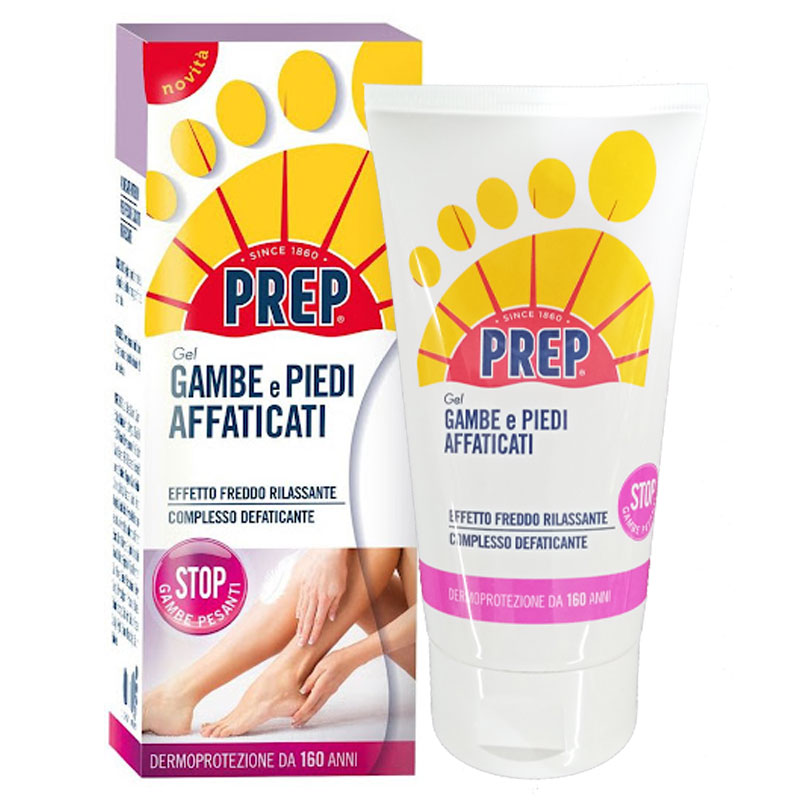 PREP gel gambe e piedi affaticati EFFETTO FREDDO RILASSANTE 125ml