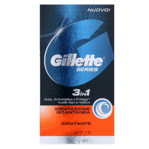 GILLETTE SERIES Crema 3 in 1 idratazione istantanea viso uomo post rasatura 50ml -3pz