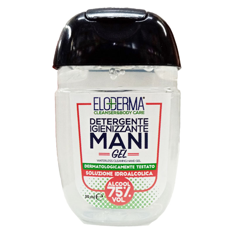ELODERMA detergente gel igienizzante mani 30ml
