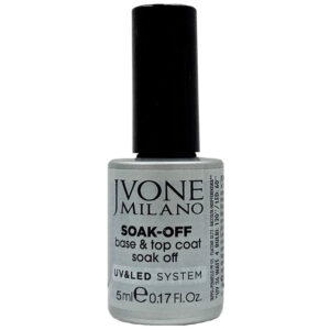 JVONE Milano SOAK-OFF BASE & TOP COAT smalto semipermanente 5ml