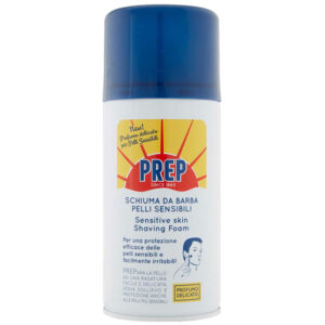 PREP Schiuma da Barba per pelli sensibili profumo delicato 300ml