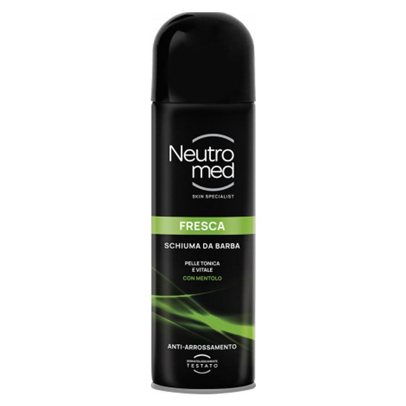 NEUTROMED Schiuma da Barba FRESCA con Mentolo 300ml