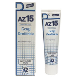 AZ15 Gengi Dentifricio protezione gengive Linea Esclusiva gusto classico salino 100ml