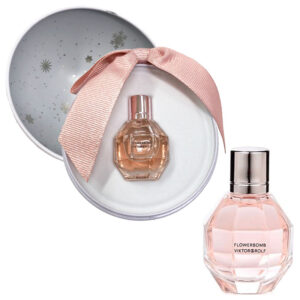 FLOWERBOMB Viktor & Rolf MINI ORNAMENT pallina regalo per albero di Natale edp donna 7ml