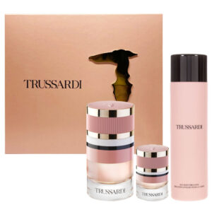 Cofanetto donna TRUSSARDI edp 90ml + silk body emulsion 200ml + edp 30ml