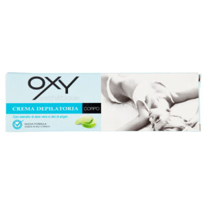 OXY ESTHÉTIQUE crema depilatoria corpo con estratto di aloe vera e olio d'argan 150ml