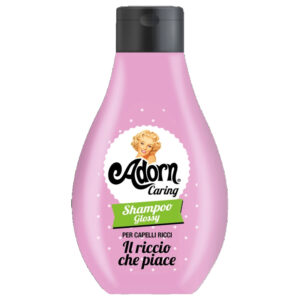 ADORN Caring SHAMPOO Glossy per CAPELLI RICCI 250ml